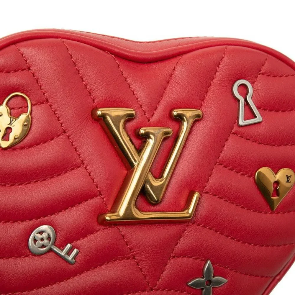 Louis Vuitton Love Lock Heart New Wave Crossbody Bag